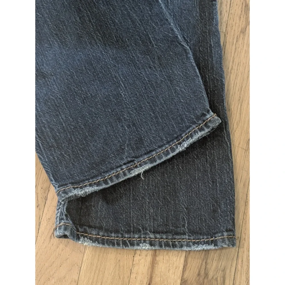 Silver ZAC Straight Leg Jeans Men's 32x32 (32x31) Blue Denim Y2K Style Straight